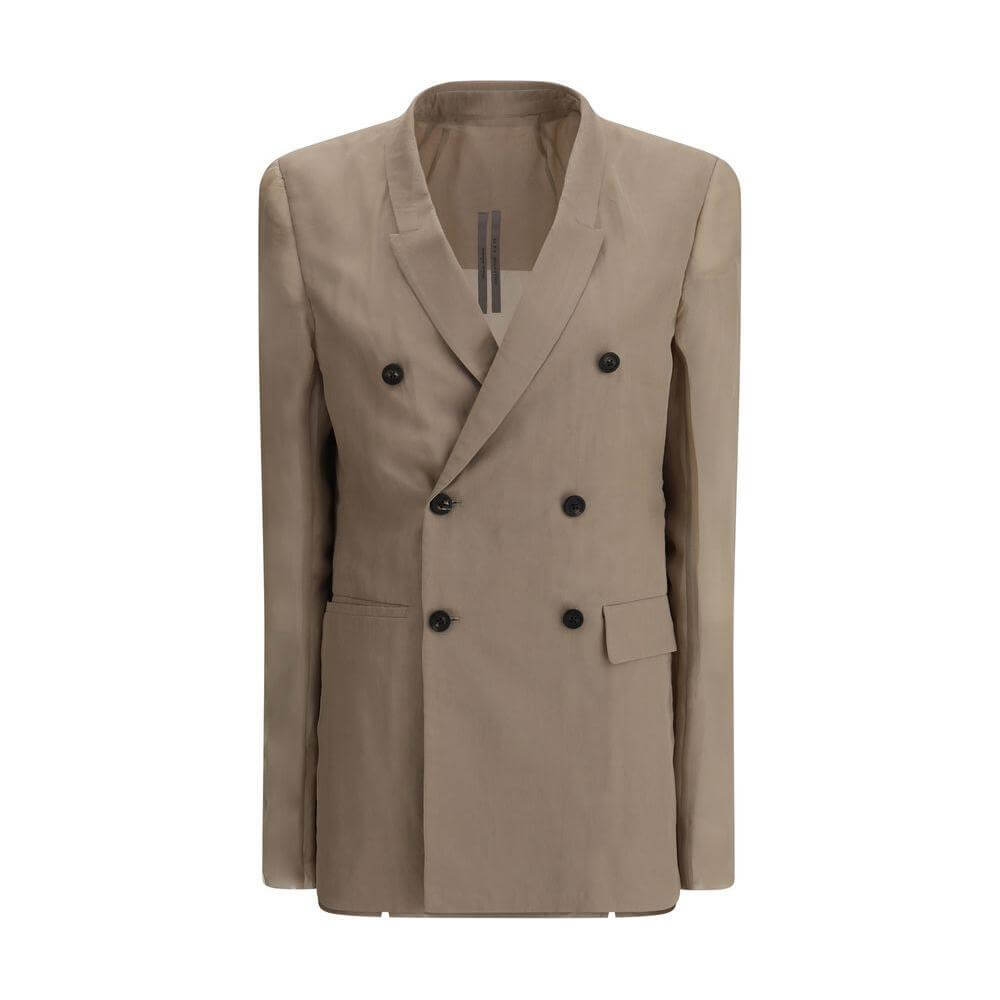 Rick Owens Double-breasted Blazer RI-RP01E7756S64-IT44 | L