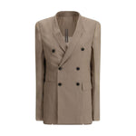 Rick Owens Double-breasted Blazer RI-RP01E7756S64-IT44 | L
