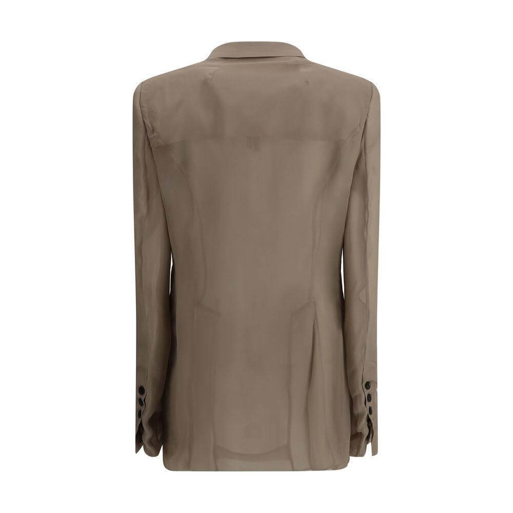 Rick Owens Double-breasted Blazer RI-RP01E7756S64-IT44 | L