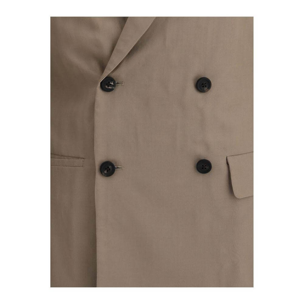 Rick Owens Double-breasted Blazer RI-RP01E7756S64-IT44 | L