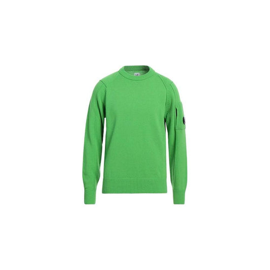 C.P. Company White Wool Men Cardigan