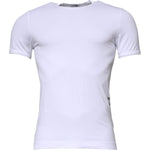 Dolce & Gabbana White Cotton Stretch Crewneck Underwear T-shirt TSH878517-3