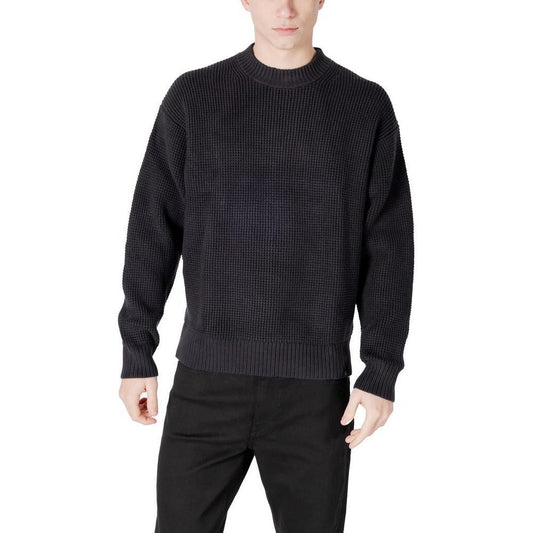 Calvin Klein Jeans Black Organic Cotton Sweater CA-16499900009-IT46 | M