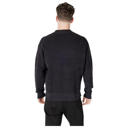 Calvin Klein Jeans Black Organic Cotton Sweater CA-16499900009-IT46 | M