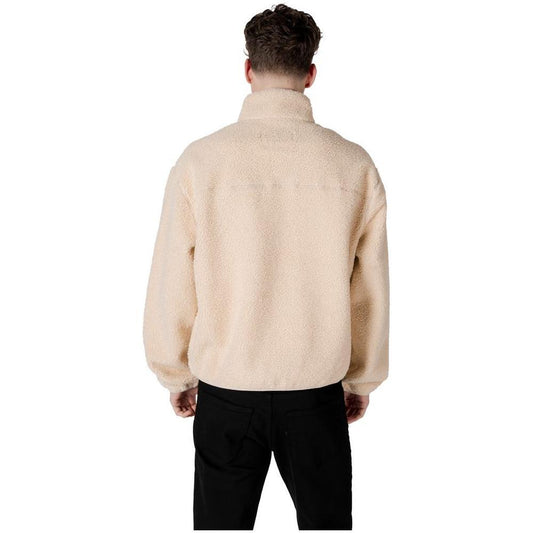 Calvin Klein Jeans Cream Recycled Polyester Jackets & Coat CA-16500900143-IT46 | M