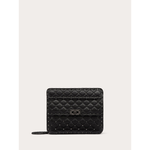Valentino Garavani Black Nappa Leather Medium Rockstudt Spike Bag