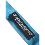 Dolce & Gabbana Blue Silk Bowty DO-882367320013813-ONE SIZE