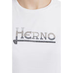 Herno White Cotton Tops & T-Shirt HE-14899-IT50 | XXL