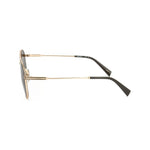 Levi's Gray Stainless Steel Sunglasses