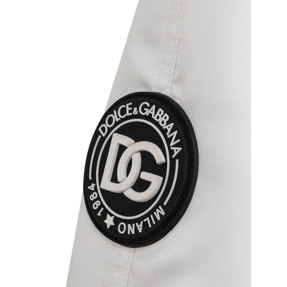 Dolce & Gabbana Beige Polyester Jackets & Coat DO-833766620010906-IT50 | L
