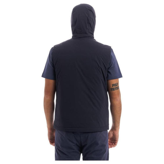 Herno Blue Nylon Vest HE-14937-IT54 | XXL