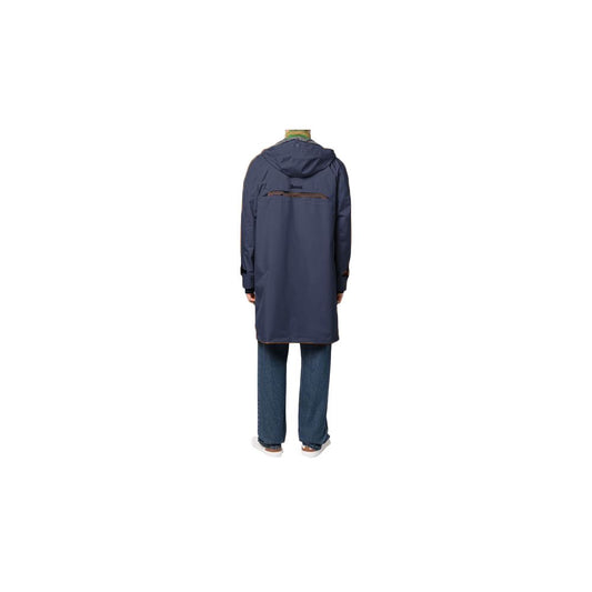 Herno Blue Nylon Jacket HE-14944-IT48 | M