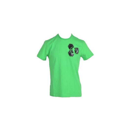 Bikkembergs Green Cotton T-Shirt