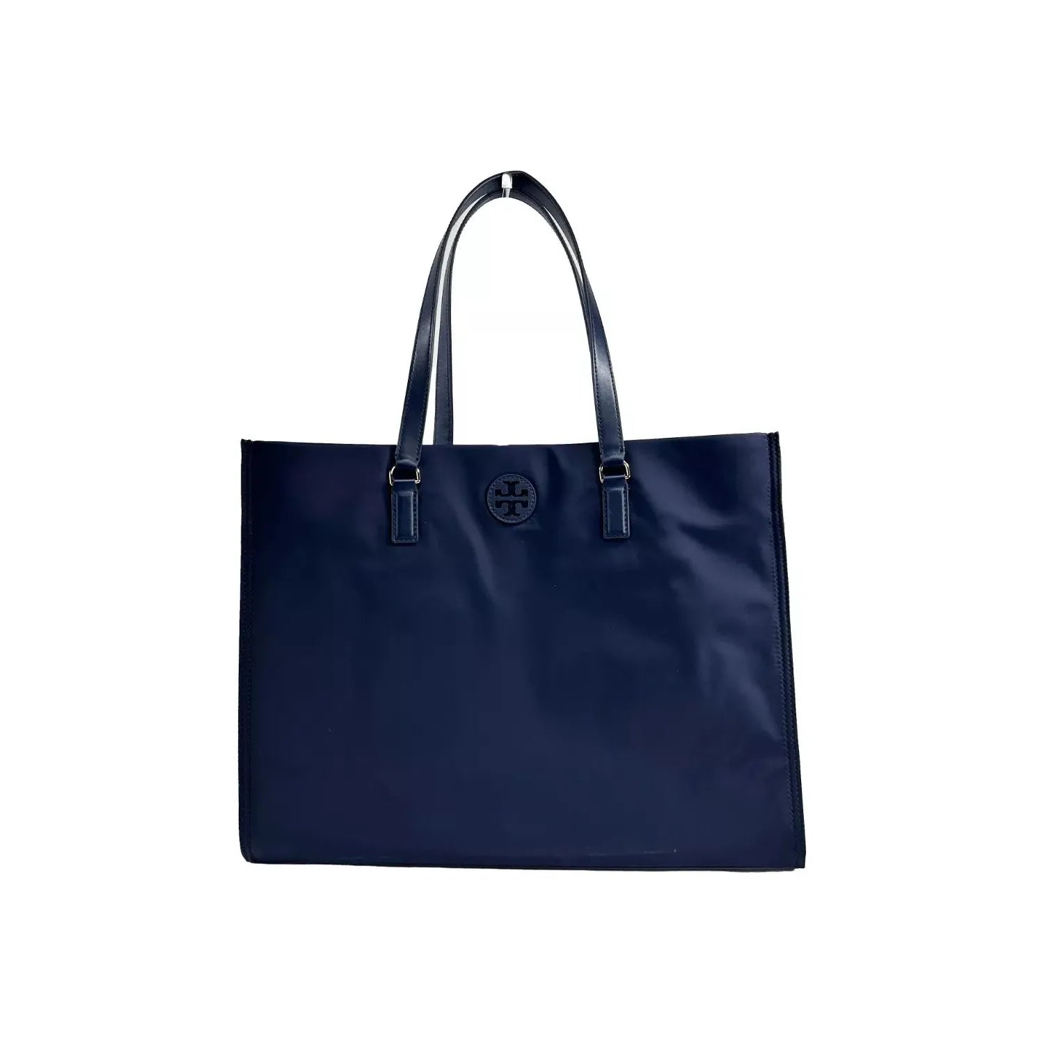 Front view with bag zipped and handles upright.