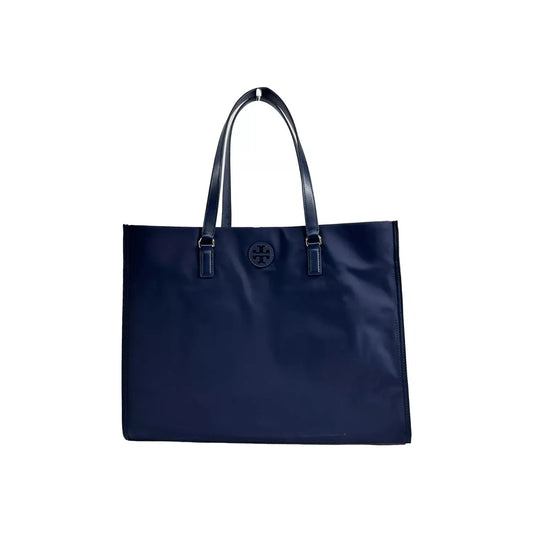 Tory Burch Navy Ella Large Nylon Tote Bag Purse 136144 15937