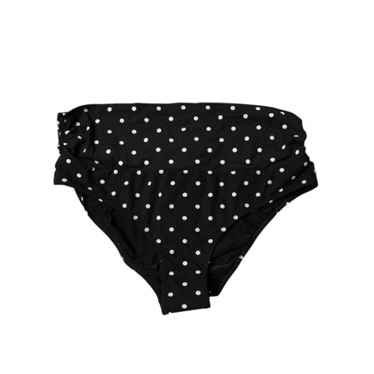 Dolce & Gabbana Black Polka Dot Swimsuit Bikini Bottom Swimwear
