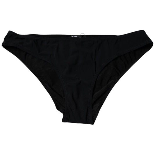 Dolce & Gabbana Black Nylon Stretch Mid Waist Panty Underwear BIK1947-1