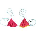 Dolce & Gabbana Multicolor Halter Beachwear Bikini Top Swimwear BIK1997-2