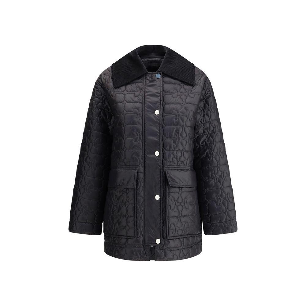 Ganni Glossy finish Down Jacket GA-W0343252-XXS/XS