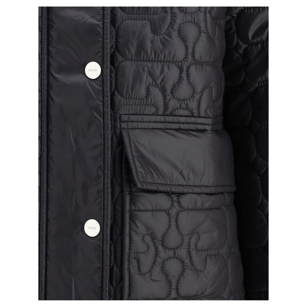 Ganni Glossy finish Down Jacket GA-W0343252-XXS/XS