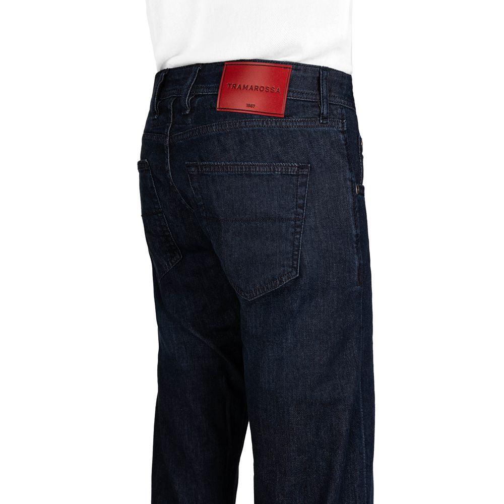 Tramarossa Blue Cotton Jeans & Pant TR-15028-W30