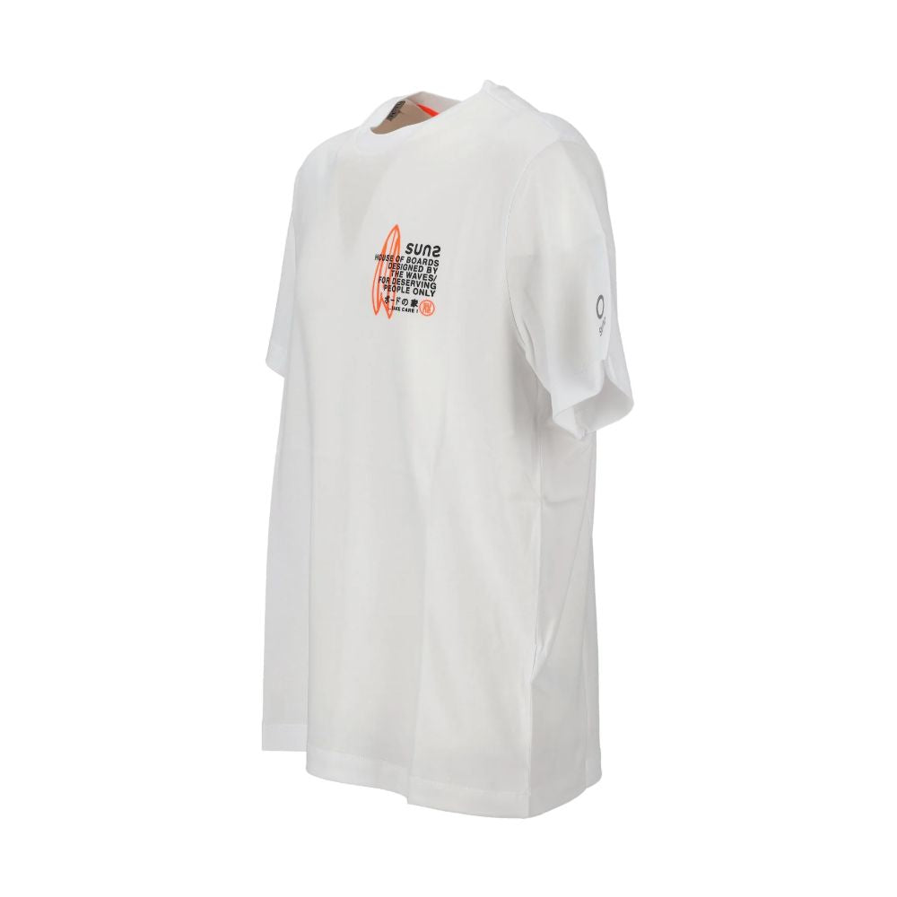 Suns White Cotton T-Shirt SU-15060-XXL