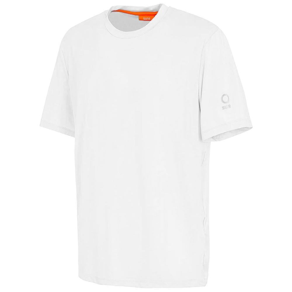 Suns White Nylon T-Shirt SU-15065-M