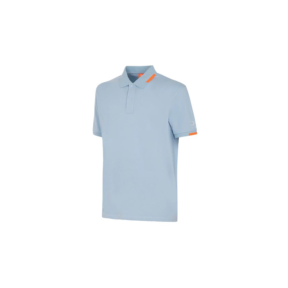 Suns Blue Cotton Polo Shirt