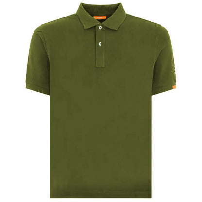 Suns Green Cotton Polo Shirt