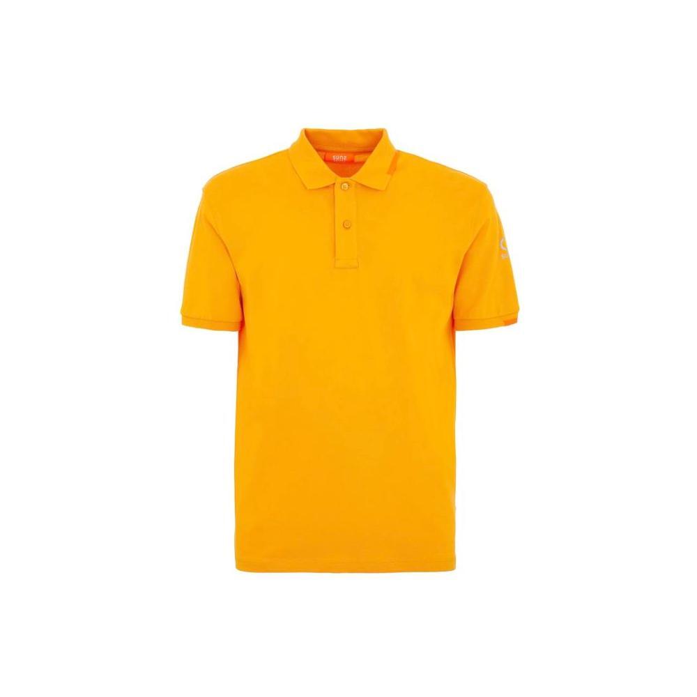 Suns Orange Cotton Polo Shirt SU-15044-S