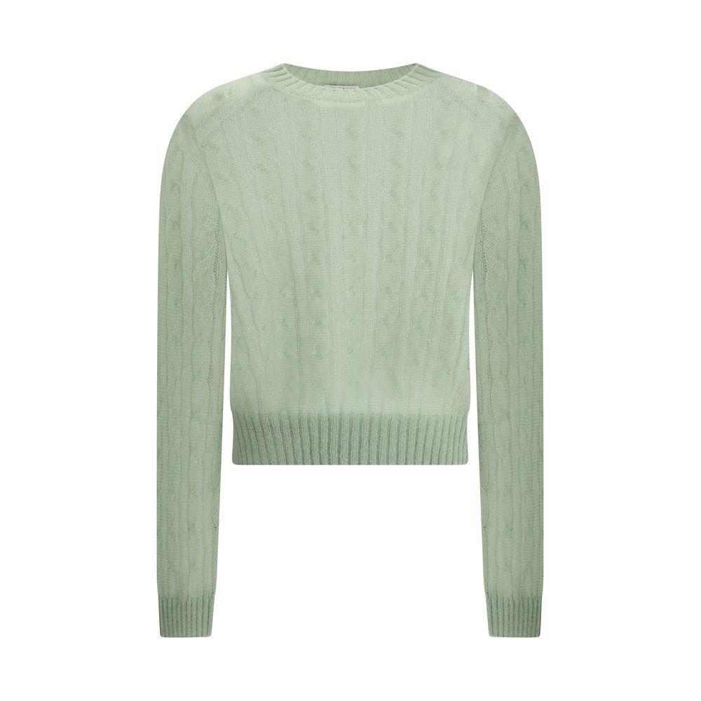 Brunello Cucinelli Mohair and wool cable knit Sweater BR-M2I778110C9738-XL