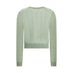 Brunello Cucinelli Mohair and wool cable knit Sweater BR-M2I778110C9738-XL