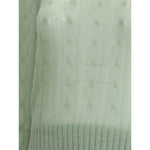 Brunello Cucinelli Mohair and wool cable knit Sweater BR-M2I778110C9738-XL