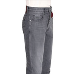 Tramarossa Gray Cotton Jeans & Pant TR-15021-W30