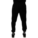 Dolce & Gabbana Black Cotton Men Jogger Sweatpants Pants PAN76003-52