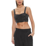 Tommy Hilfiger Jeans Black Recycled Cotton Top