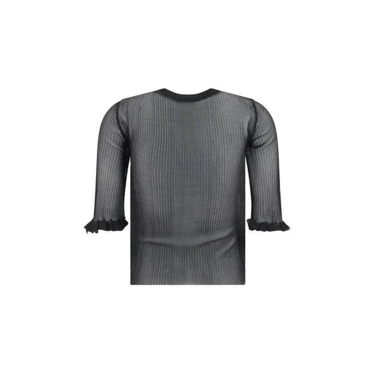 Ganni Sheer jacquard Top GA-K2479099-S