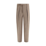 Ferragamo Cotton Wide-leg Pants FE-782861004-IT48 | M