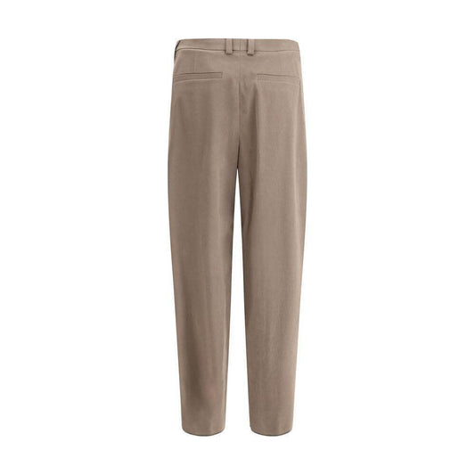 Ferragamo Cotton Wide-leg Pants FE-782861004-IT48 | M