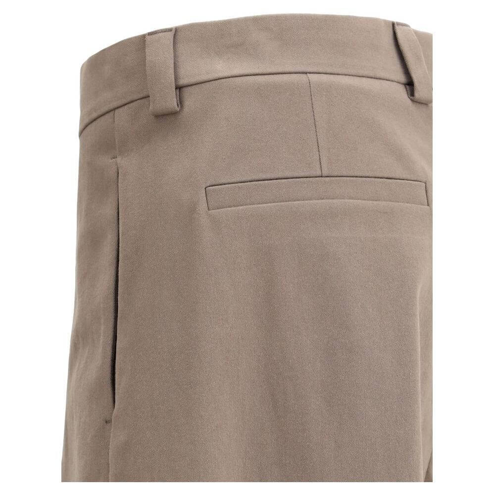 Ferragamo Cotton Wide-leg Pants FE-782861004-IT48 | M
