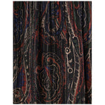Saint Laurent Paisley long Dress SA-820916Y4K431052-IT36 | XS