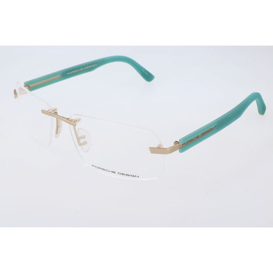 Porsche Design Bicolor Metal Frames glasses in gold and blue, model P8233E, dimensions 60/16/135 mm.