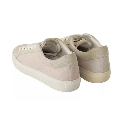 HIDE & JACK Off White Low Top Lace Up Sneakers Shoes