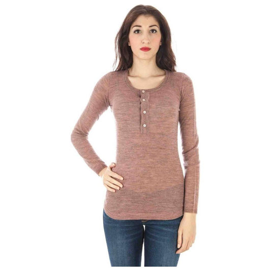 Fred Perry Pink Wool Sweater FR-1109-M