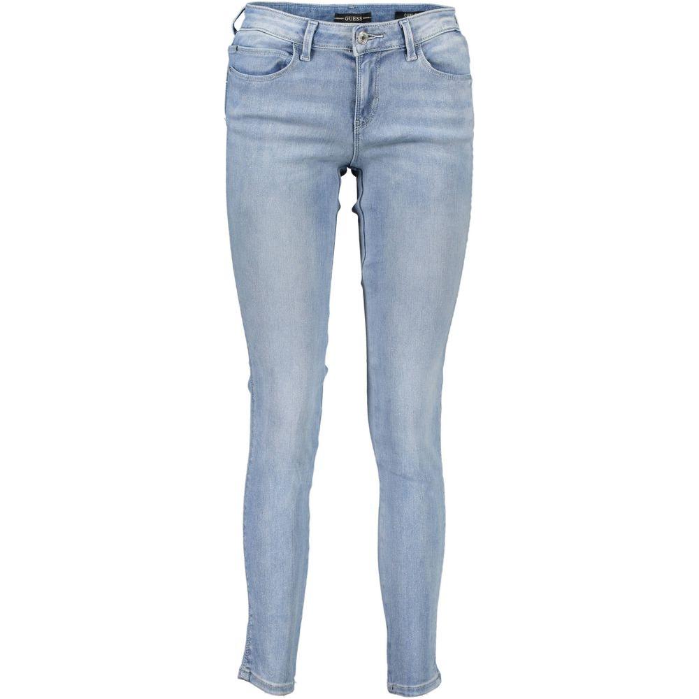 Guess Jeans Light Blue Cotton Women Jeans GU-2666-W24 | L30