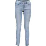 Guess Jeans Light Blue Cotton Women Jeans GU-2666-W24 | L30