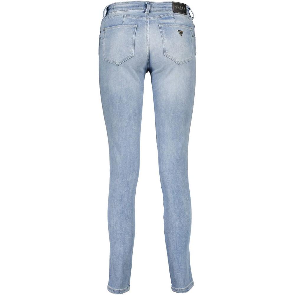 Guess Jeans Light Blue Cotton Women Jeans GU-2666-W24 | L30