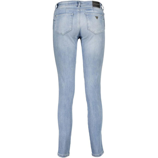 Guess Jeans Light Blue Cotton Women Jeans GU-2666-W24 | L30