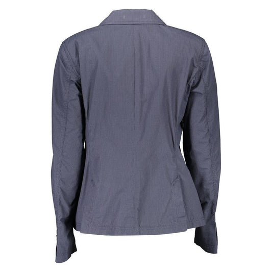 Gant Blue Cotton Women Jacket