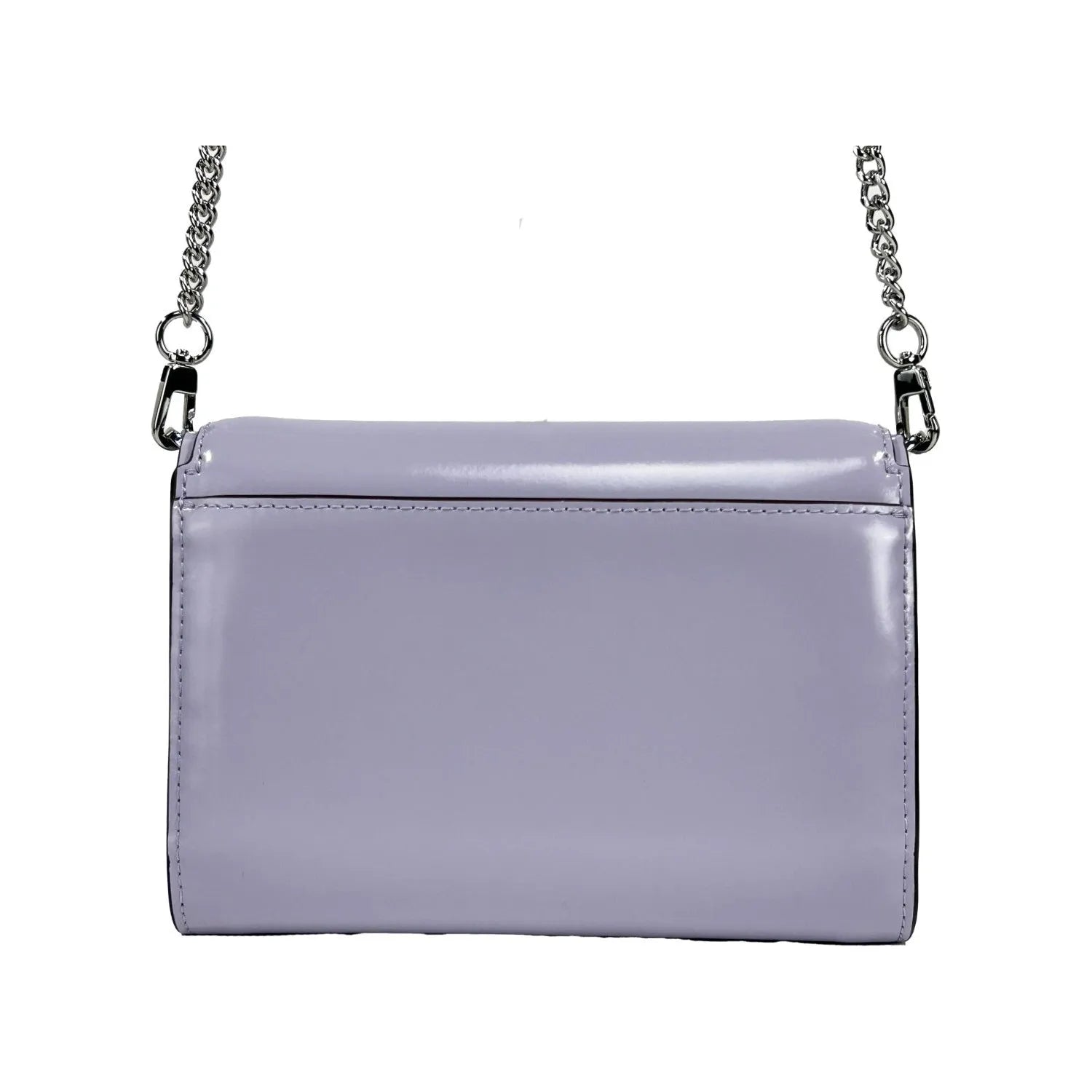 Front view with bag zipped and handles upright.
